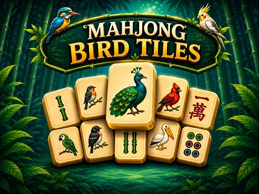 Mahjong Bird Tiles Cover